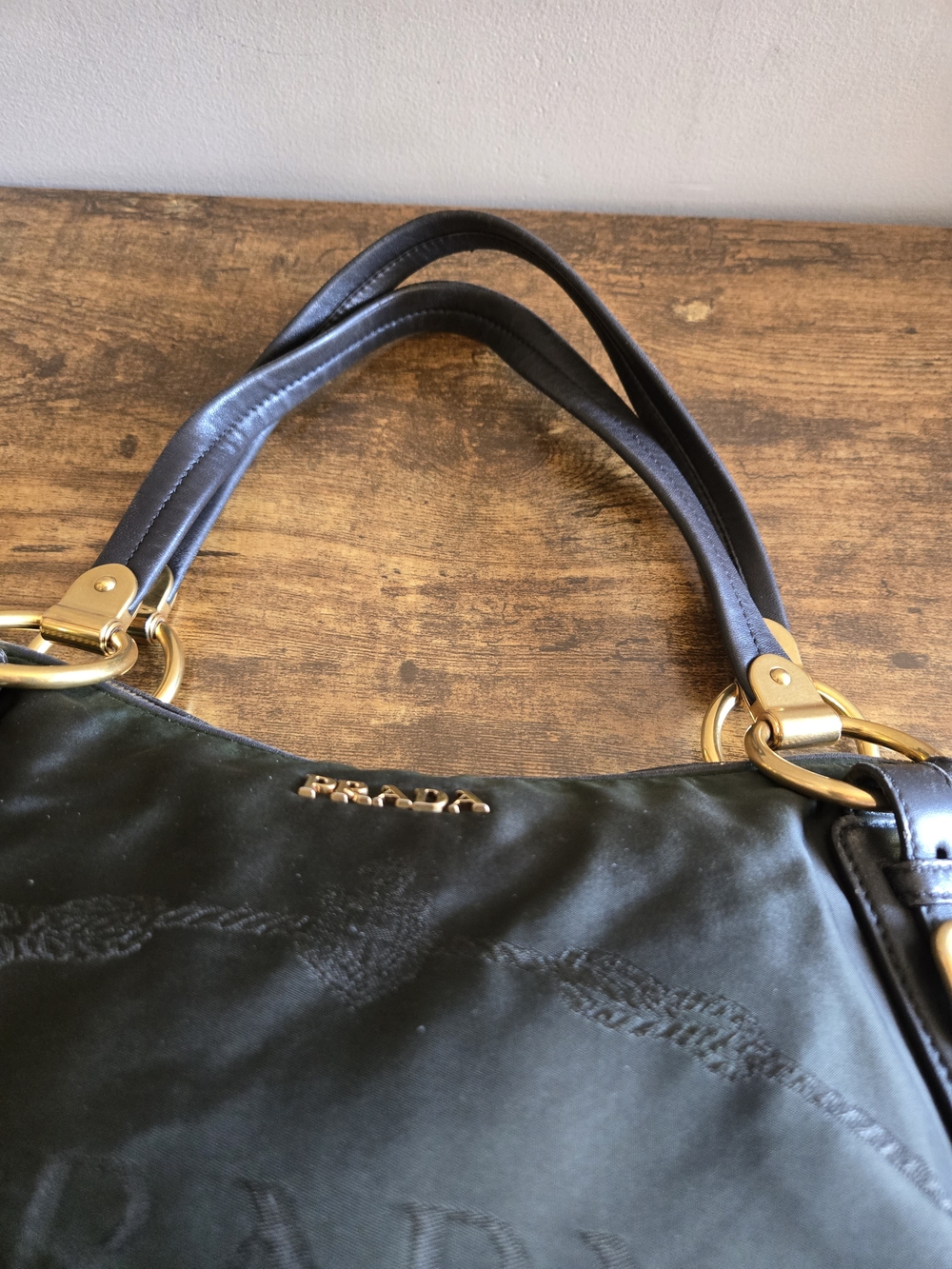 ❗️sold❗️Prada Black Soft Leather Shoulder Bag - Picture 16 of 16